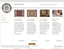 Tablet Screenshot of muncyquilts.com